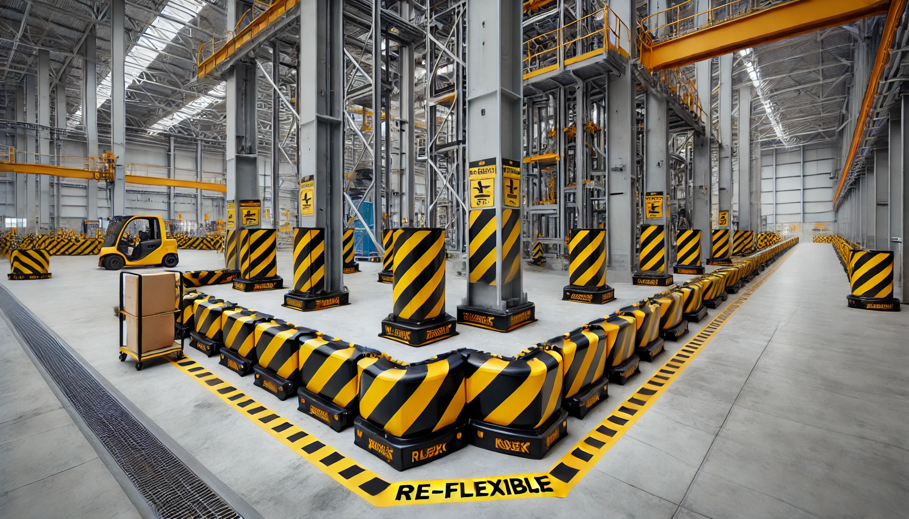 Fabrikalarda Köşe Bariyerleri: Güvenliğin Tatlı Köşesi