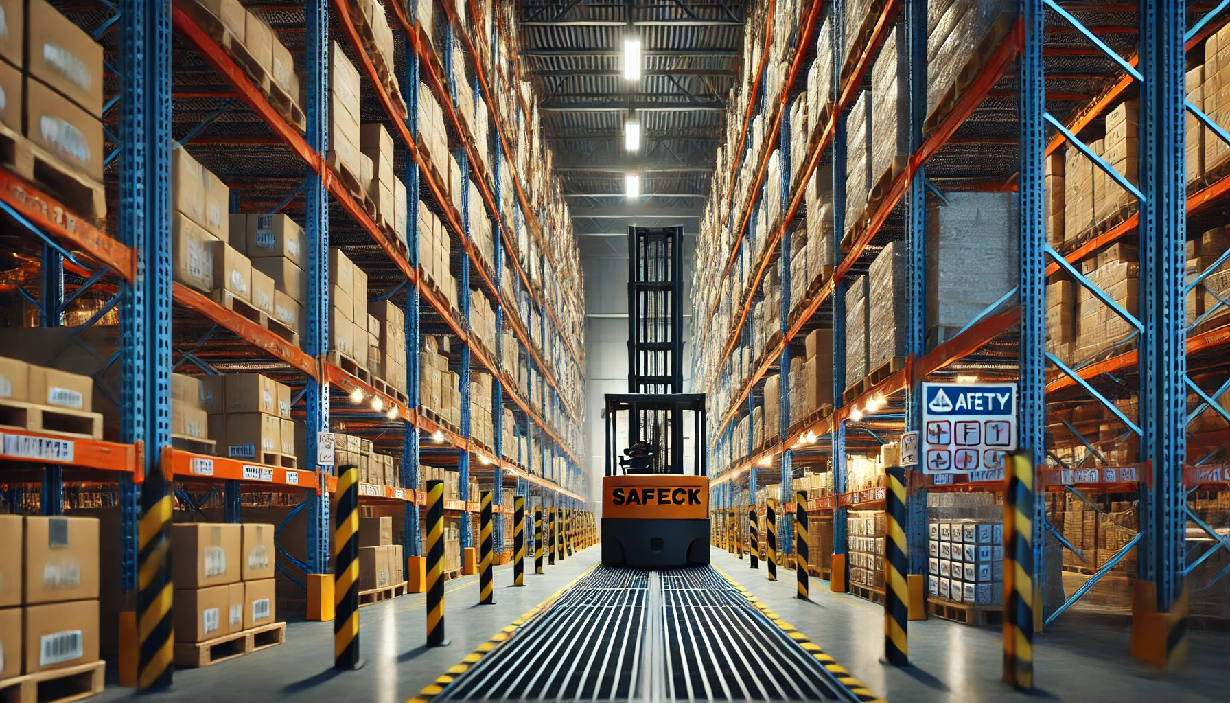 Fabrikalarda Raf Koruma Bariyerlerinin Önemi: Güvenlik ve Verimliliğin Anahtarı